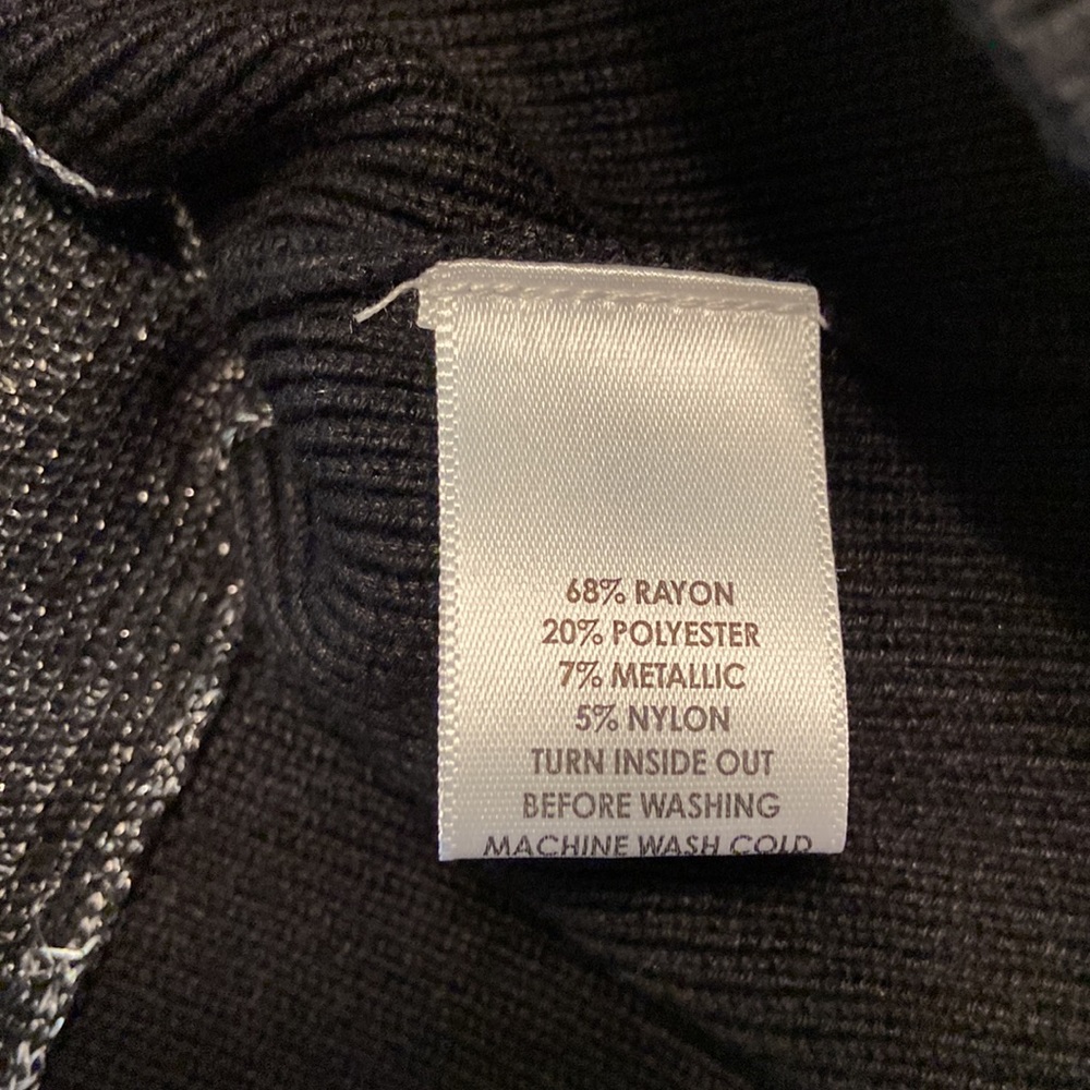 Beautiful Kim Rogers Shirt size PL brand new with tags color silver and black - Picture 12 of 12